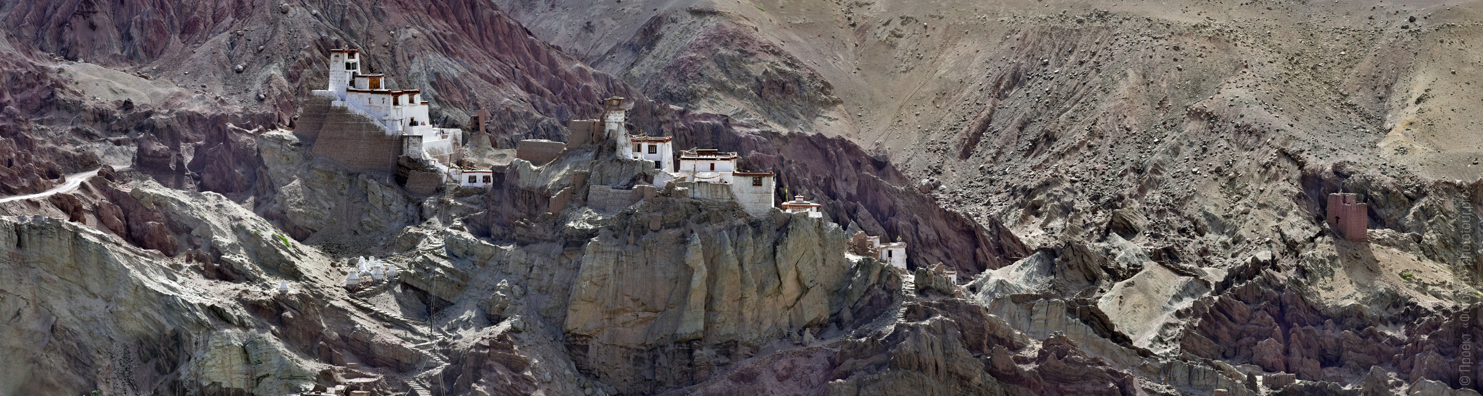 Buddhist monastery of Basgo Gonpa, Ladakhu women's tour, August 31 - September 14, 2019.