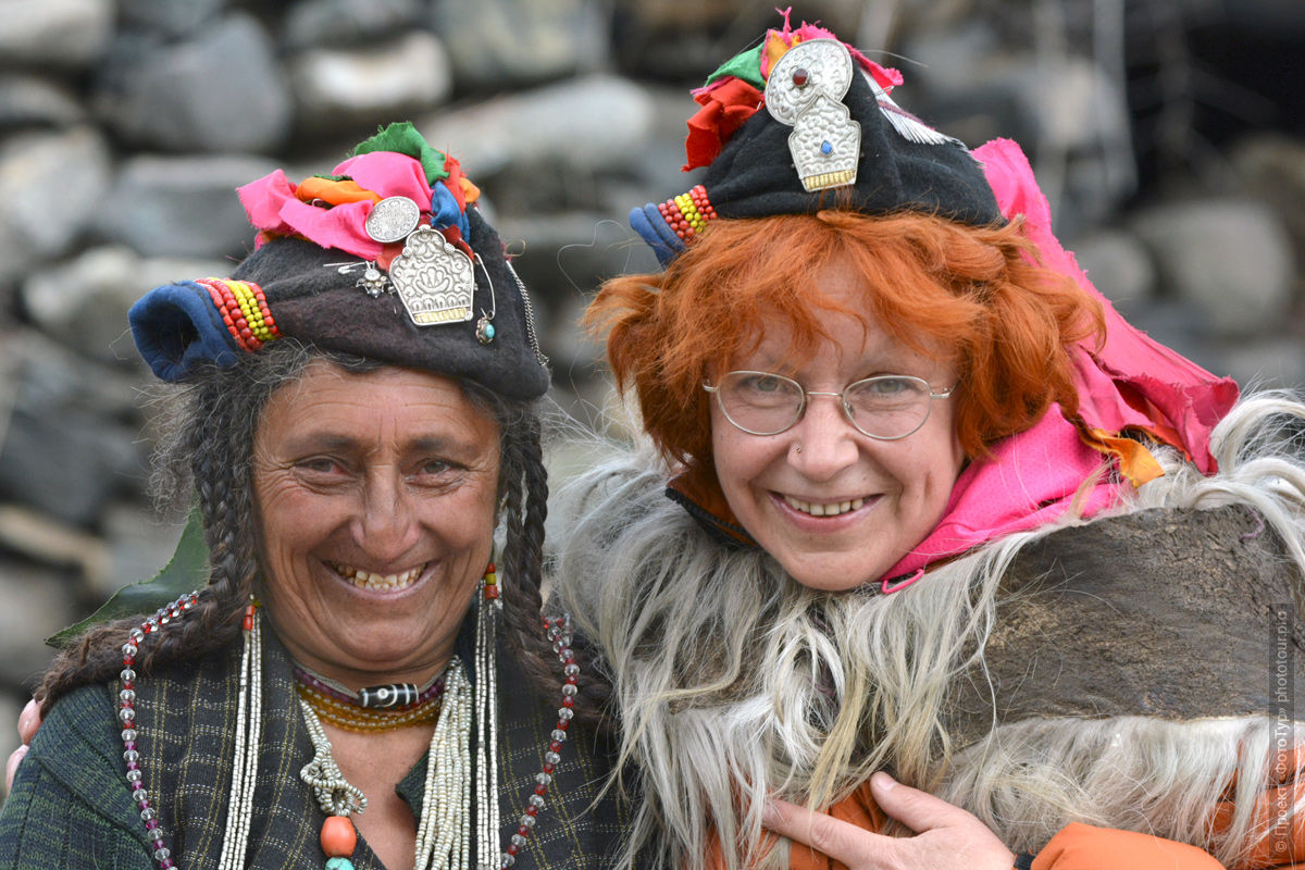 Aryan woman of the Da Hanu Valley. Budget photo tour Legends of Tibet: Zanskar, September 15 - September 26, 2021.