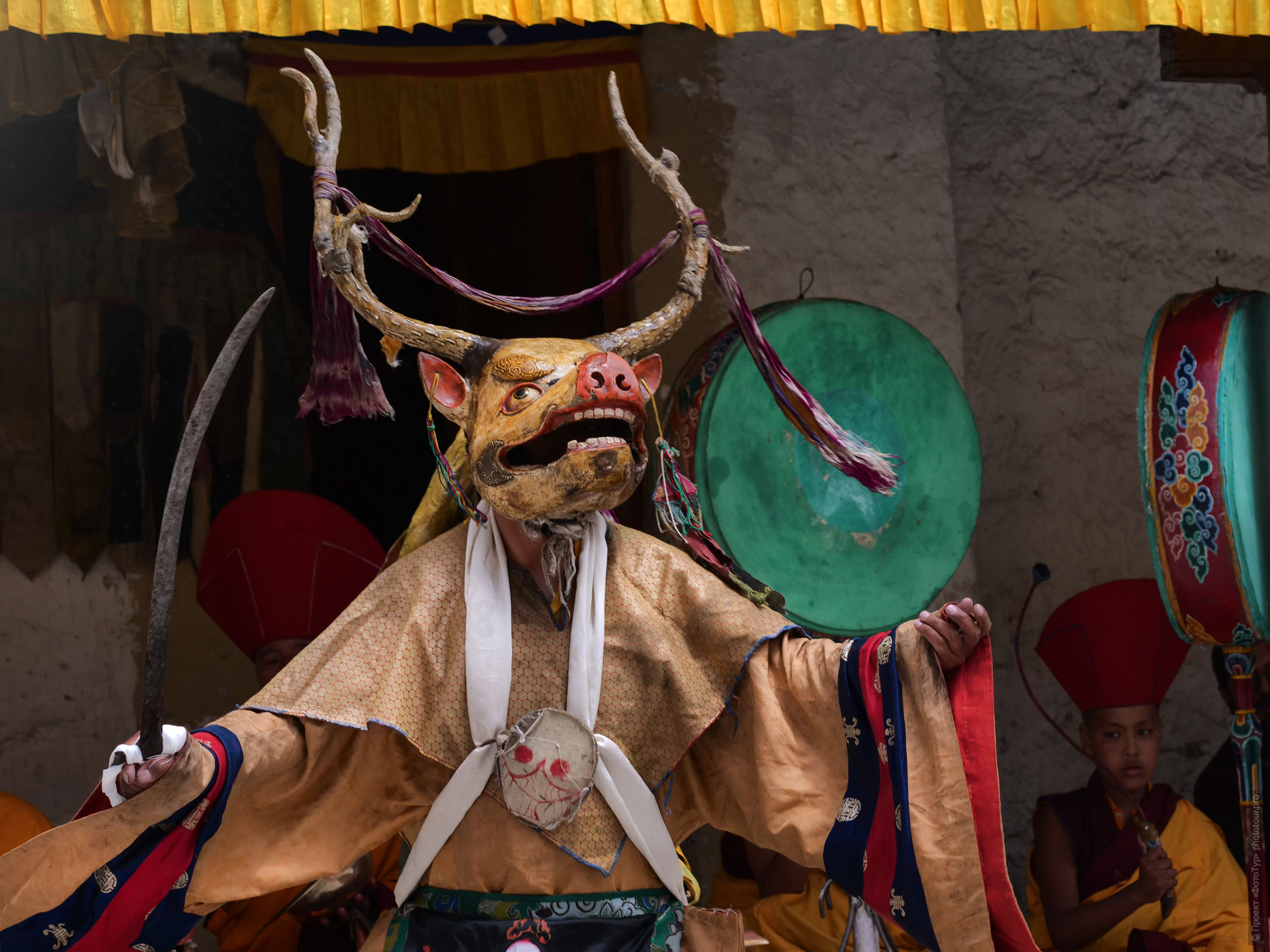 Танец Цам в Ладакхе, Чам Данс. Туры в Ладакх.