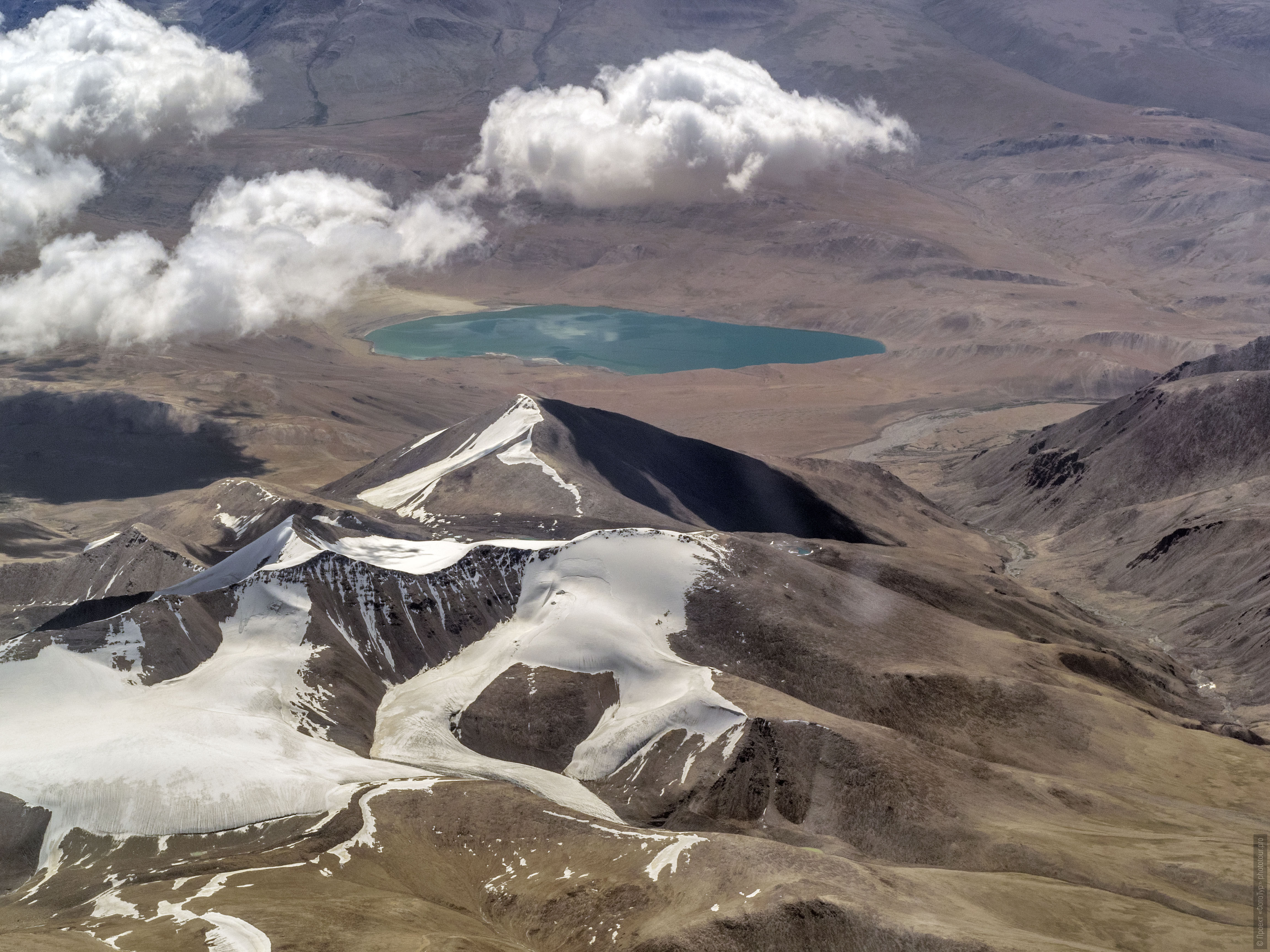 Lake Chiagar Tso. Photo tour / tour Tibet of Lake-1: Pangong, Tso Moriri, Tso Kar, Tso Chiagar, Dance of Tsam on Lake Pangong, 08.07.-17.07.2022.