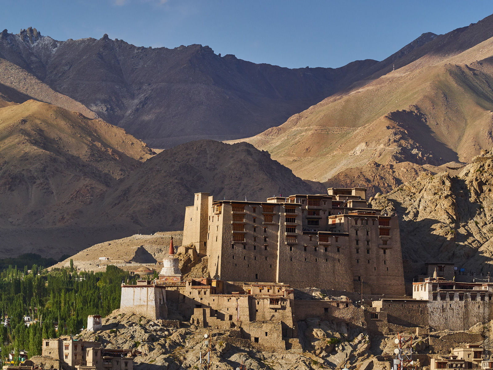 Royal Palace Leh. Budget photo tour Legends of Tibet: Zanskar, September 15 - September 26, 2021.