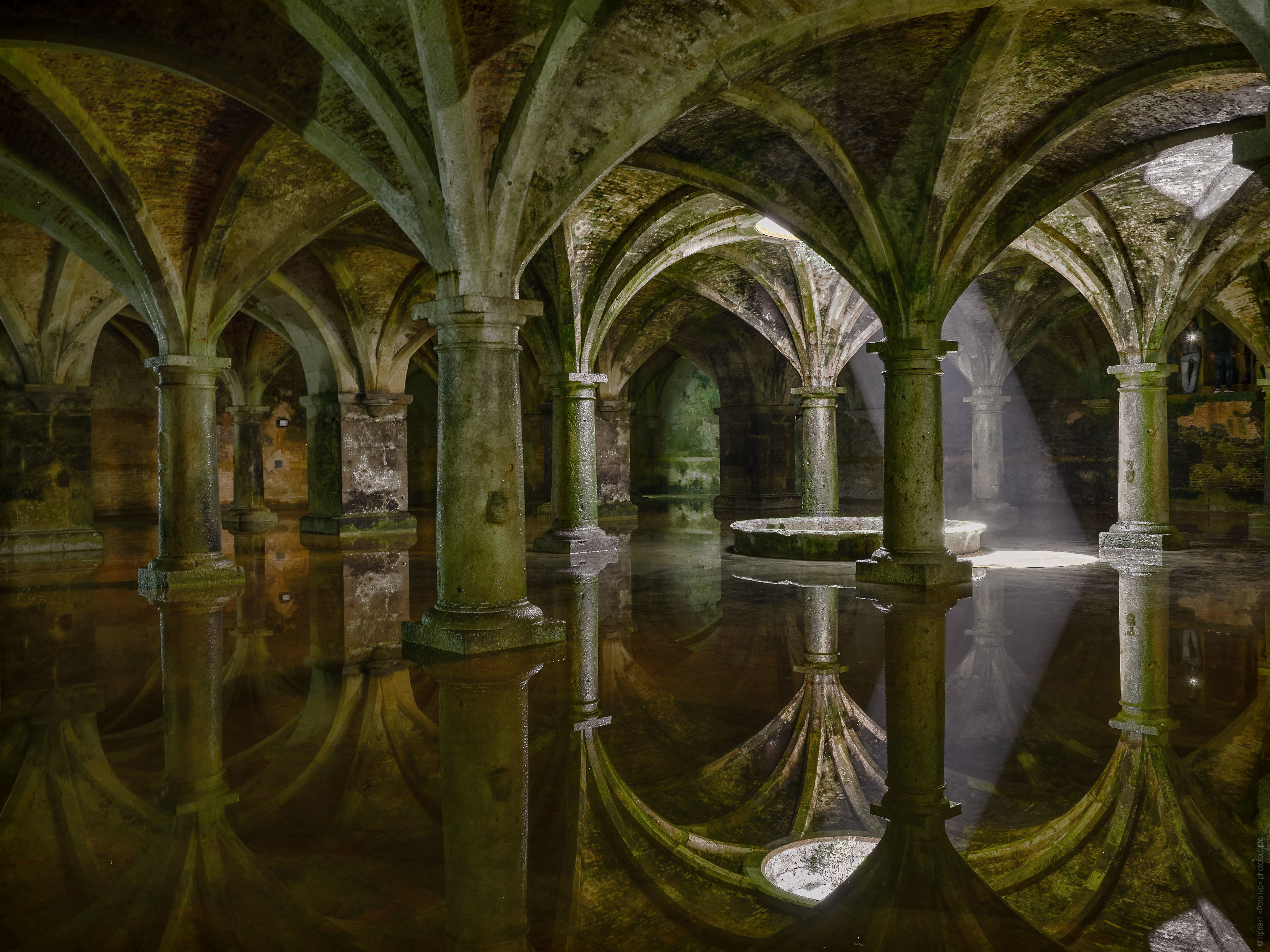 Portuguese cisterns El Jadida. Adventure photo tour: medina, cascades, sands and ports of Morocco, April 4 - 17, 2020.