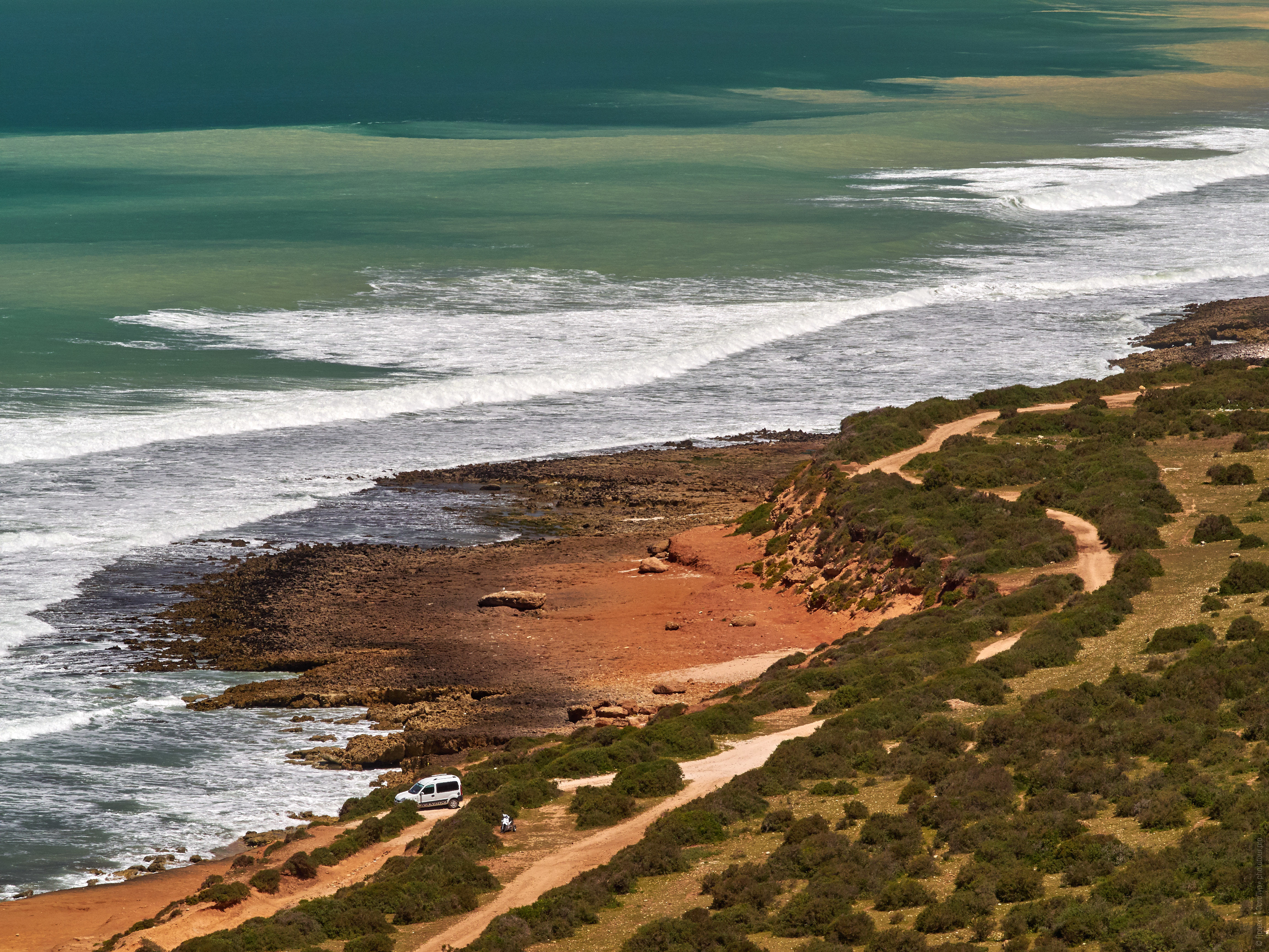 The coast of Morocco. Adventure photo tour: medina, cascades, sands and ports of Morocco, April 4 - 17, 2020.