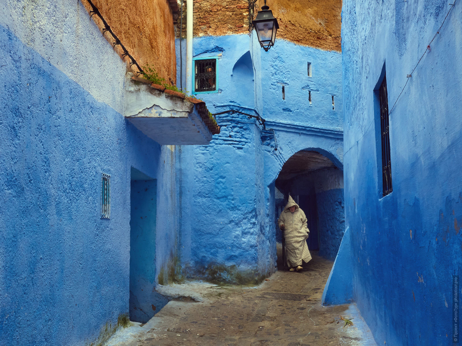 Streets of Chefchaouen Medina, Morocco. Adventure photo tour: medina, cascades, sands and ports of Morocco, April 4 - 17, 2020.