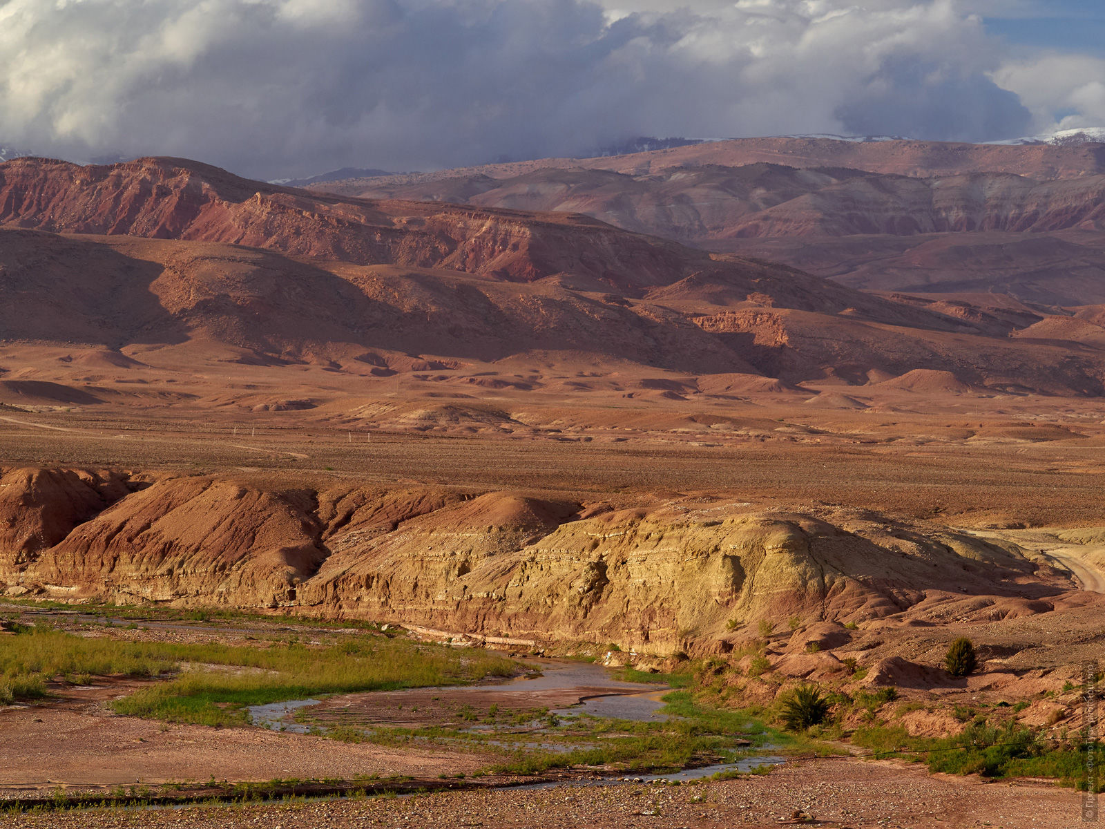 Atlas Mountains near Ouarzazate, Morocco. Adventure photo tour: medina, cascades, sands and ports of Morocco, April 4 - 17, 2020.