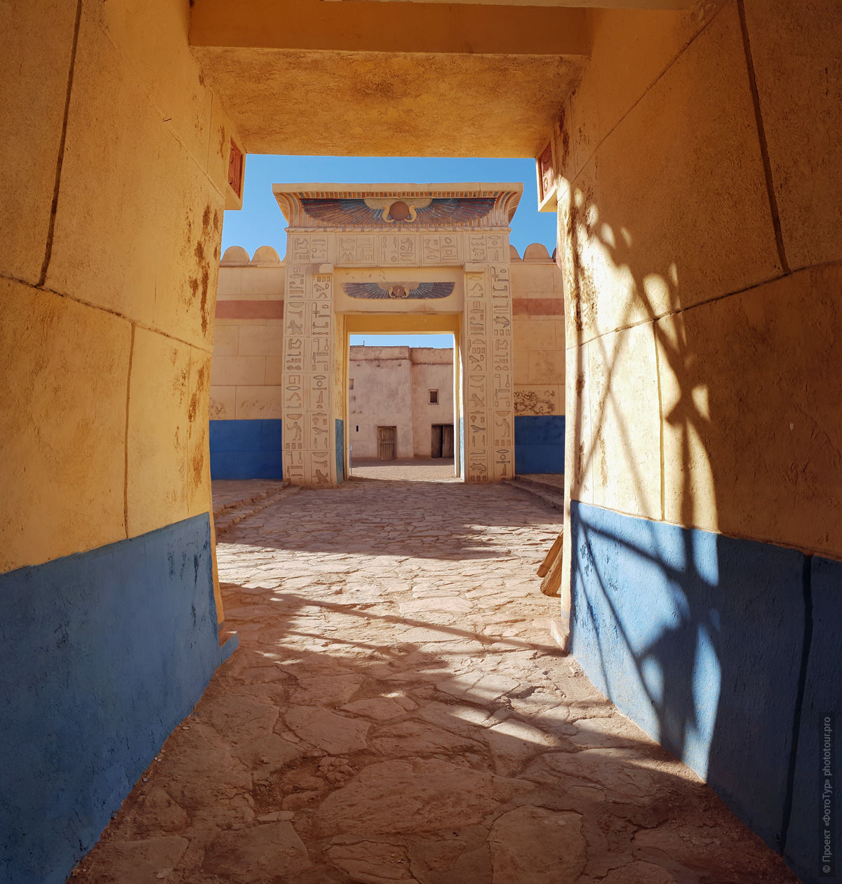Atlas Film Studio, Ouarzazate. Adventure photo tour: medina, cascades, sands and ports of Morocco, April 4 - 17, 2020.