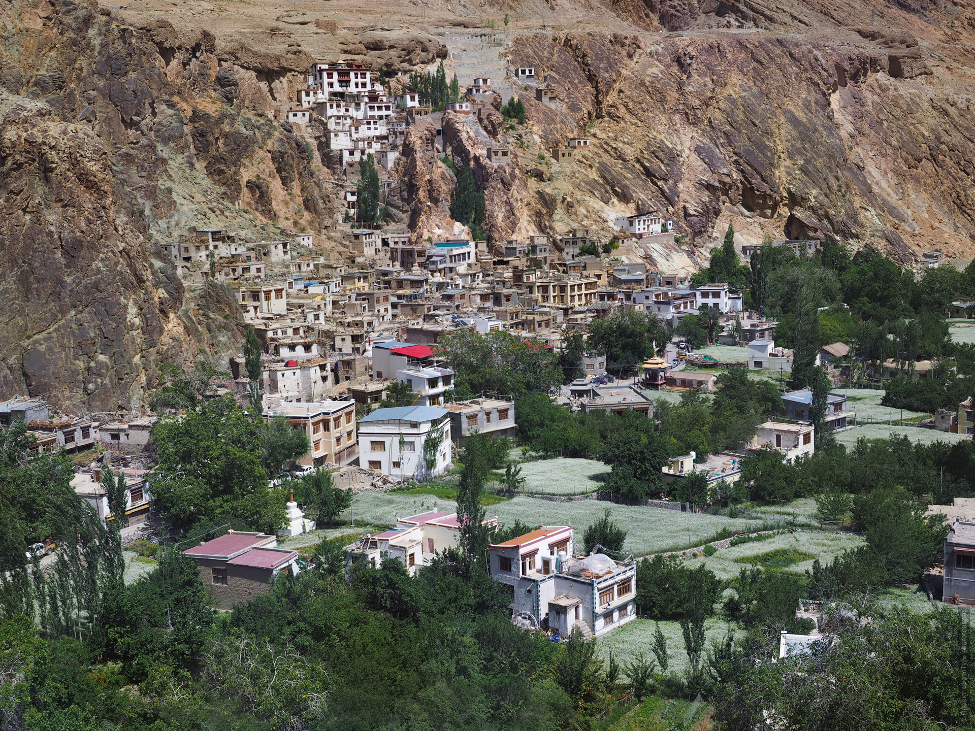 Rock monastery Skurbuchan Gonpa. Tour Tibet Lake Advertising: Alpine lakes, valley of geysers, Lamayuru, rock monasteries, 01 - 10.09. 2023. Journey through the lakes of Ladakh.