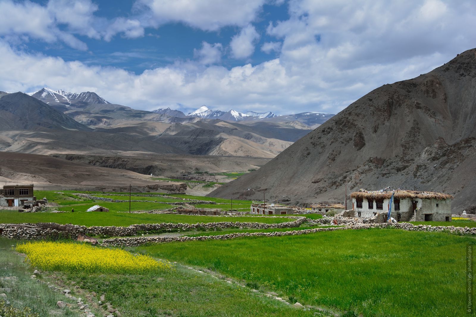 Rumtse Village. Tour Legends of Tibet: Ladakh, Lamayuru, Da Khan and Nubra, 19.09. - 28.09.2019.