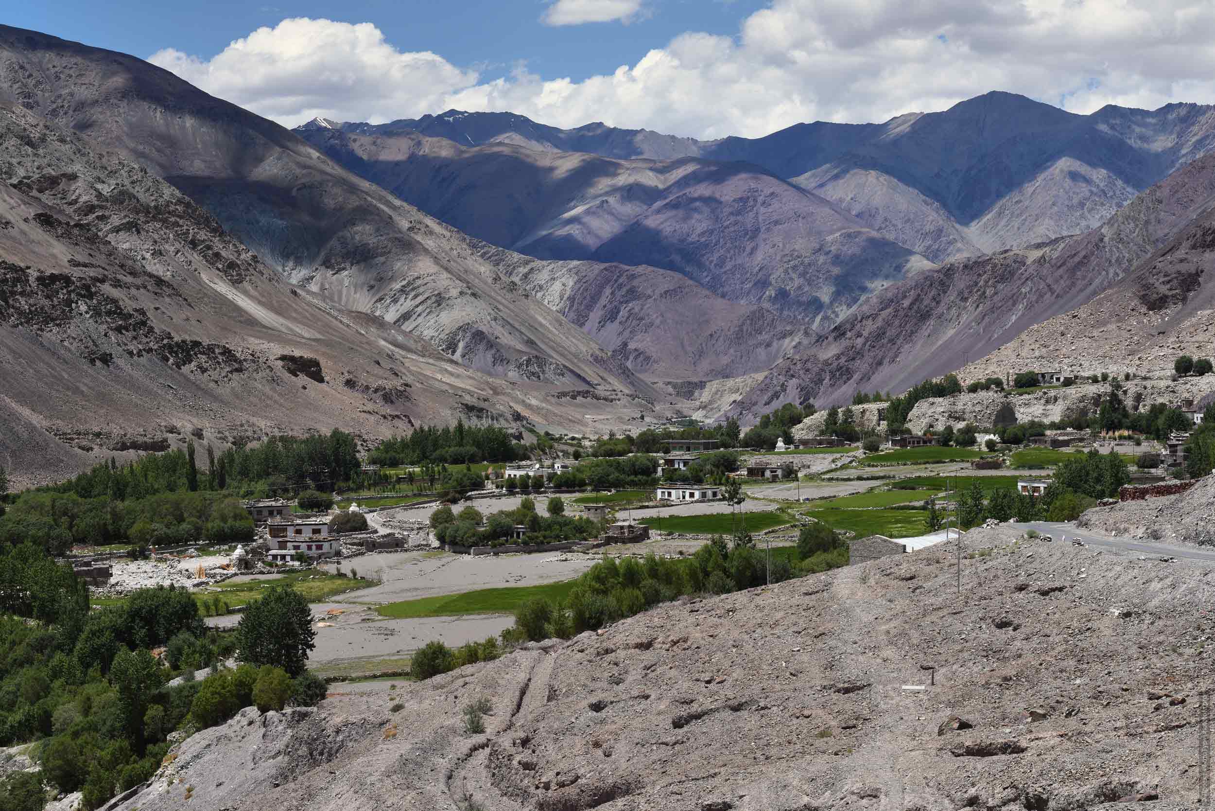 The road to Tso Moriri Lake, Ladakh womens tour, August 31 - September 14, 2019.