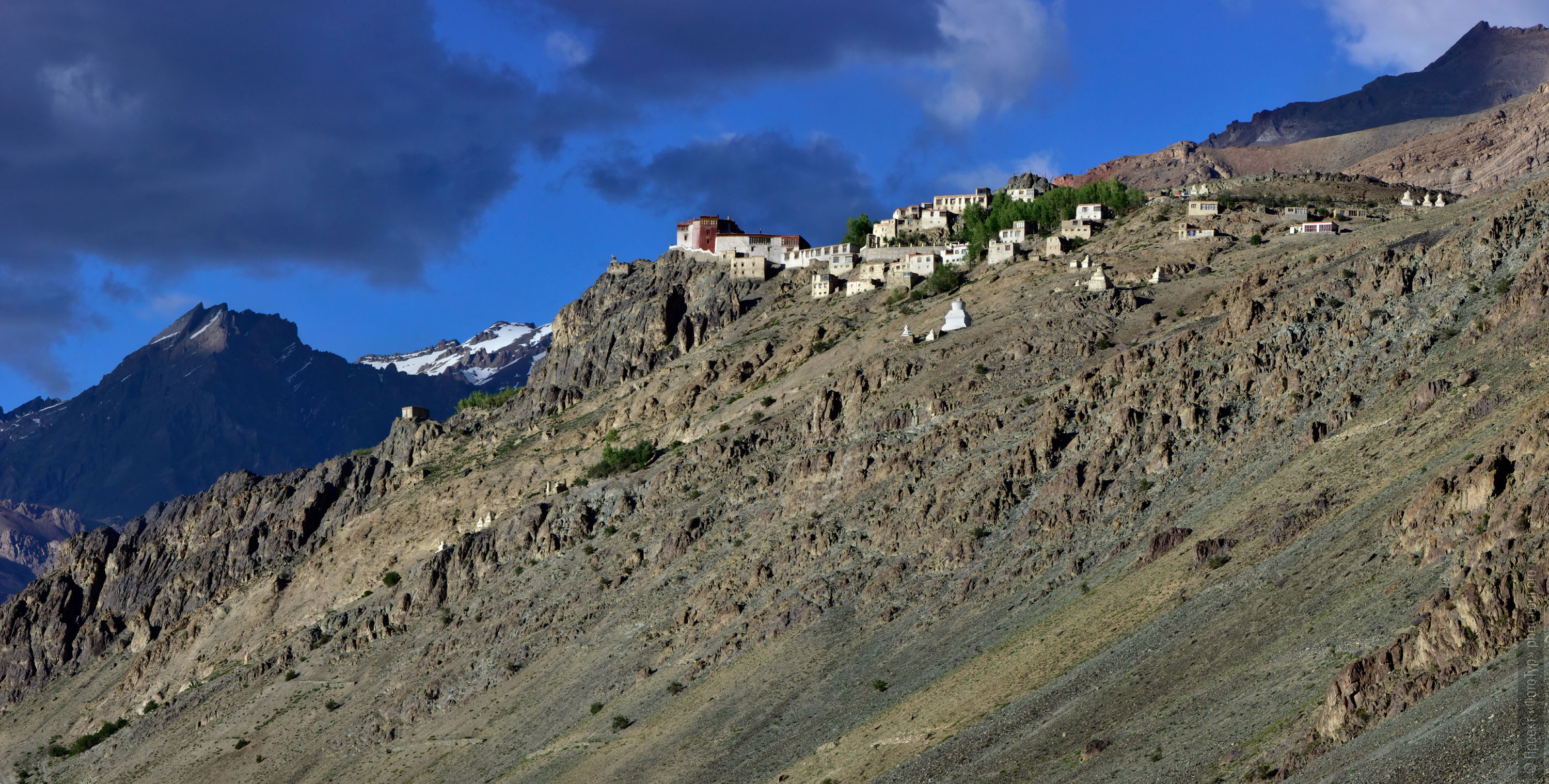 Buddhist monastery Stongdei Gonpa. Budget photo tour Legends of Tibet: Zanskar, September 15 - September 26, 2021.