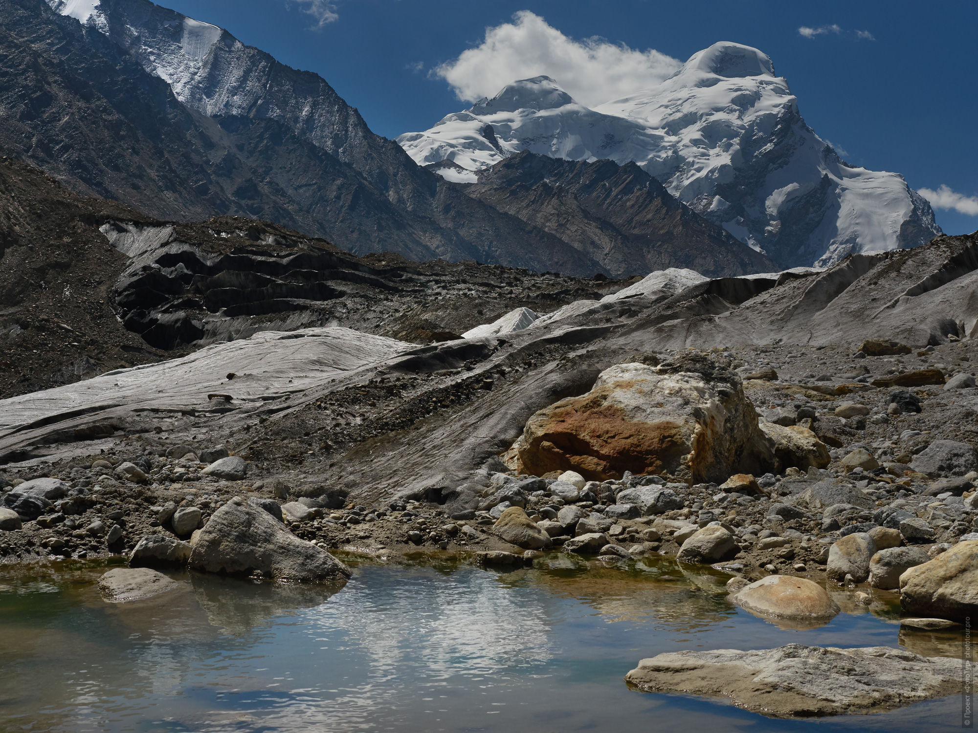 Glacial Lake. Budget Photo Tour Tibetan Legends: Zanskar, September 15 - September 26, 2021.