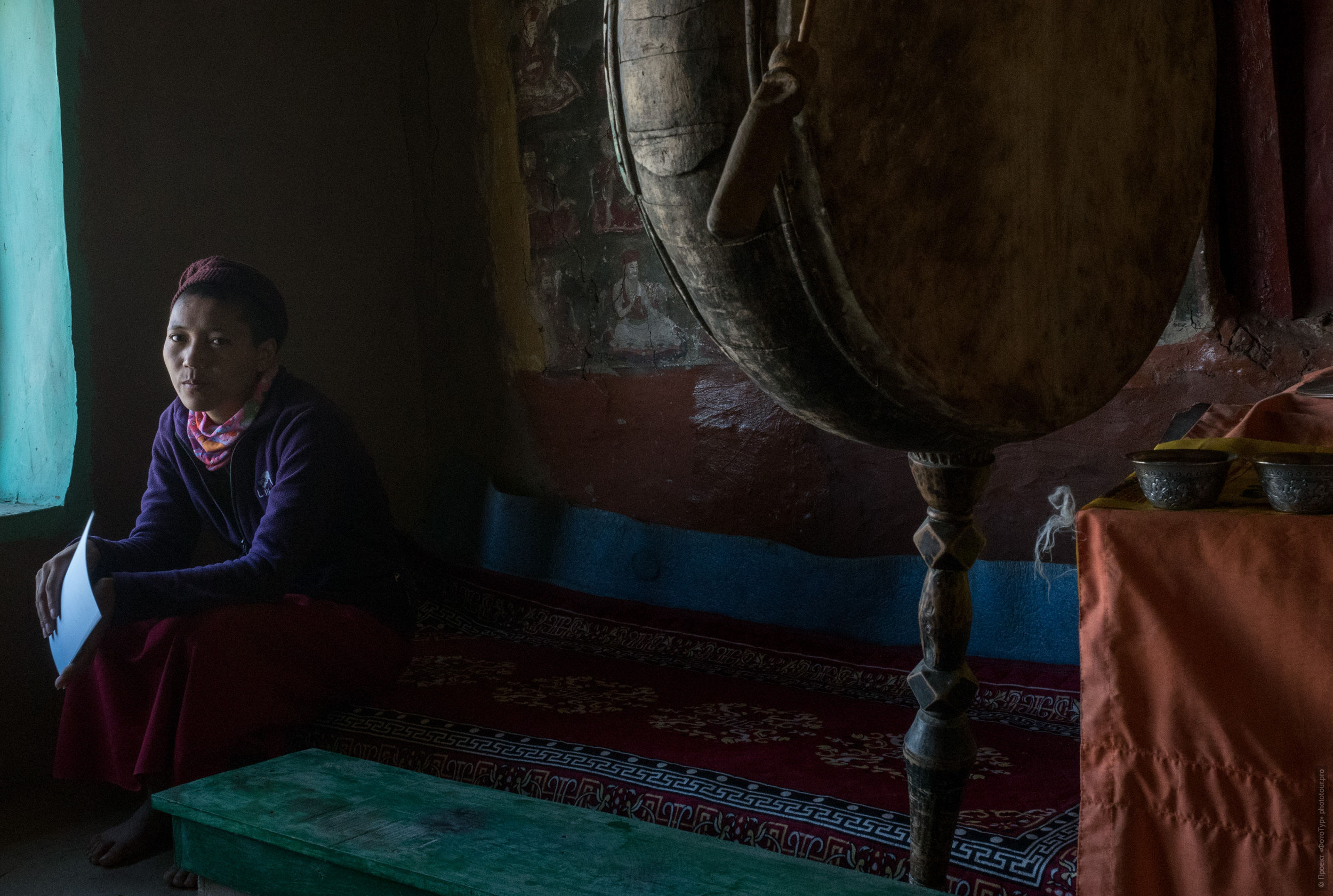 Ani, Nanari of the Sani Gonpa Monastery. Budget photo tour Legends of Tibet: Zanskar, September 15 - September 26, 2021.