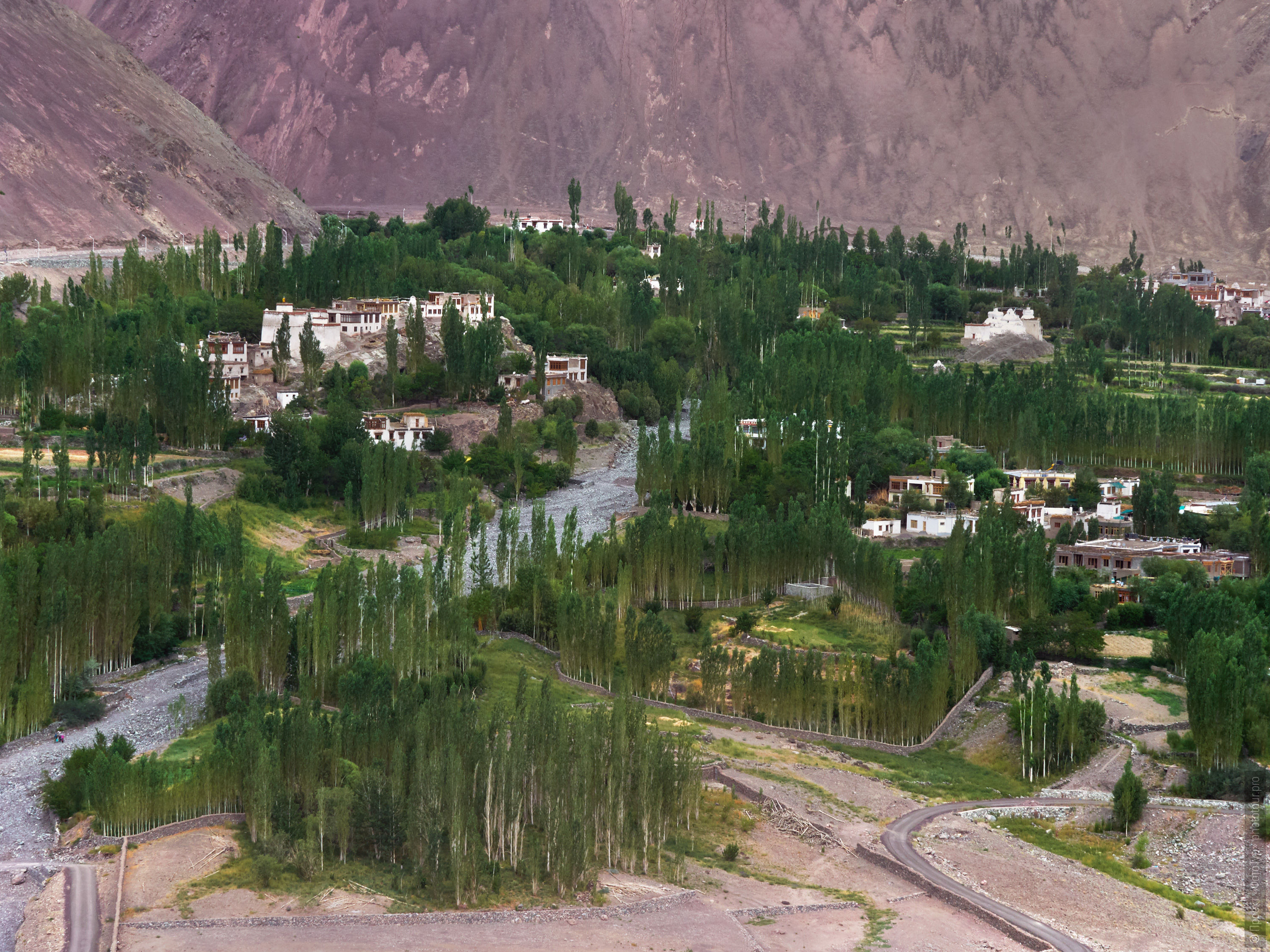 Buddhist complex of Alchi. Tour Origins of Tibet: Bon, true Aryans to Da Khan, Mystery Dance Tsam in Lamayuru, Lake Pangong, June 15 - 26, 2020. Tour to Ladakh.