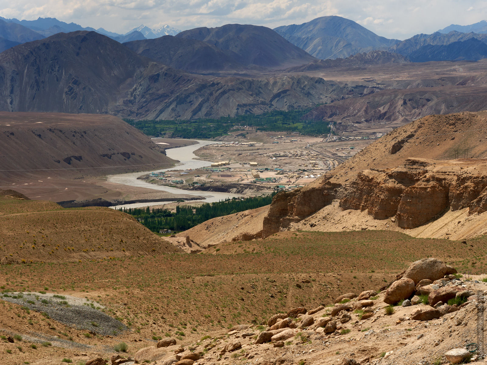 Basgo Valley, Ladakh. Photo tour / tour Tibet Ozerny-1: Pangong, Tso Moriri, Tso Kar, Tso Chiagar, Dance of Tsam on Lake Pangong, 08.07.-17.07.2022.