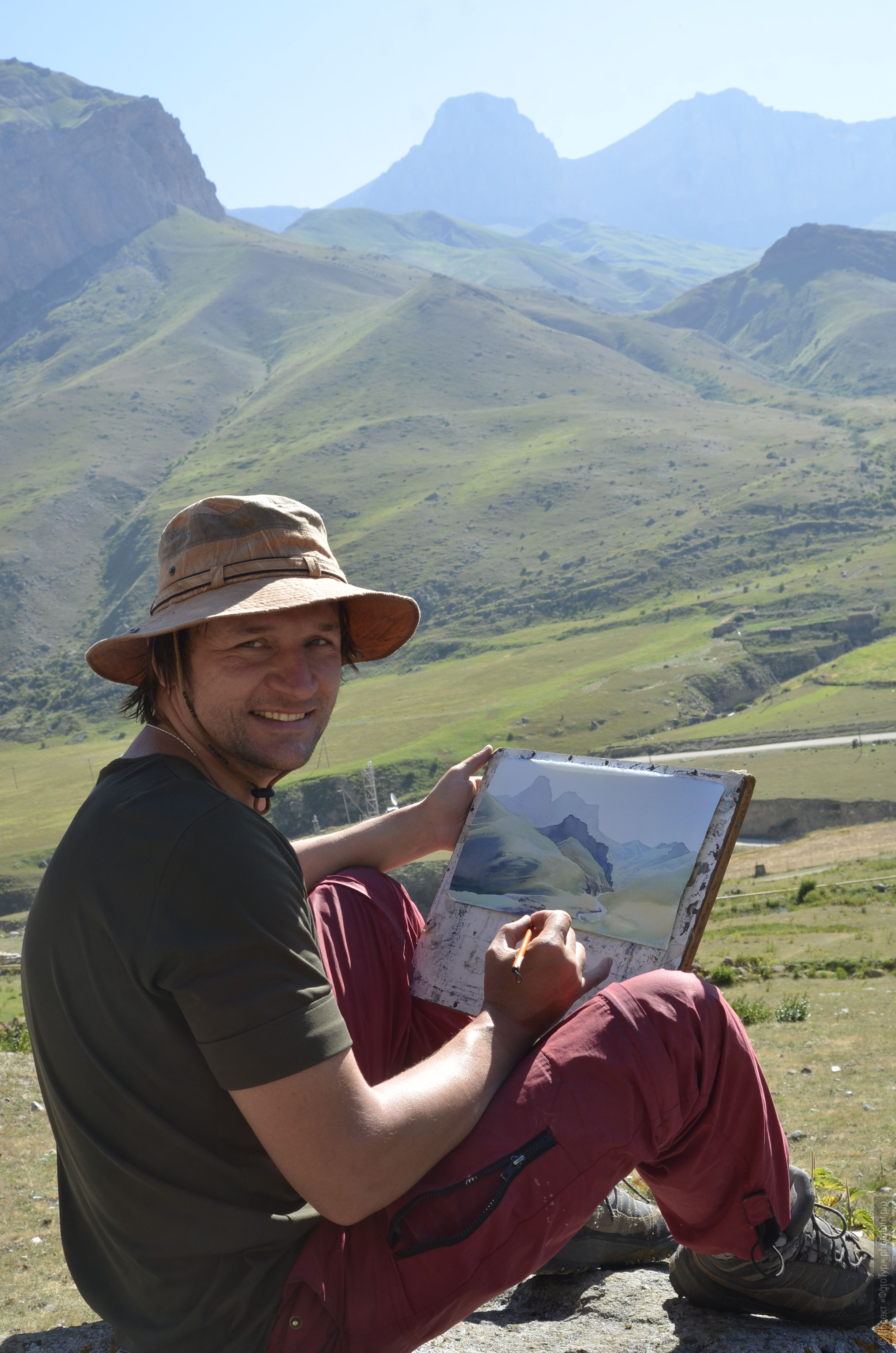 Pavel Pugachev, watercolor artist, master teacher on tour AKVARELLE, 04.08. - 13.08. 2019.