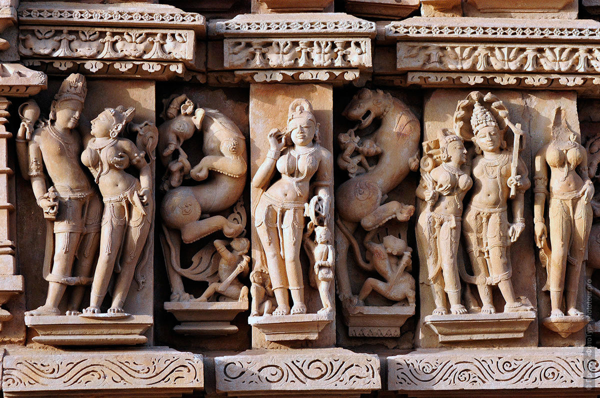 Tour to Khajuraho, India, September 2023.