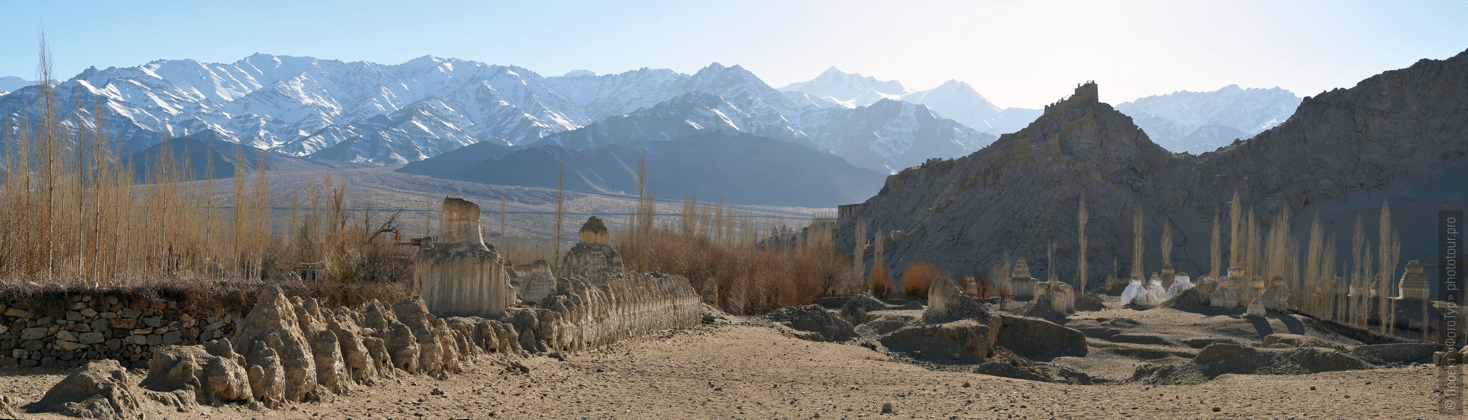 Ladakh landscape. Photo tour to Tibet for the Winter Mysteries in Ladakh, Stok and Matho monasteries, 01.03. - 03/10/2020